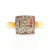 GOLD DEAL | 9ct Gold Round Brilliant Cuts Diamond Ring. Valuation $2,100