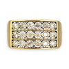 GOLD DEAL | 9ct (9K) Gold Graceful Diamond 0.36ct Ring Valuation $2,600