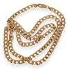 NZGD | 9ct Gold Flat Curb Link Luxury Chain 62cm