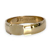 GOLD DEAL | 9ct Gold Solid Plain Band/Ring Flat Head Size T