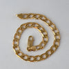 NZGD | 9ct Gold Luxe 9ct Polished Curb Bracelet 22cm