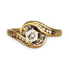 XMAS DEAL | 18kt Gold Elegant Solitaire Diamond 0.39ct Ring Valuation $3,550
