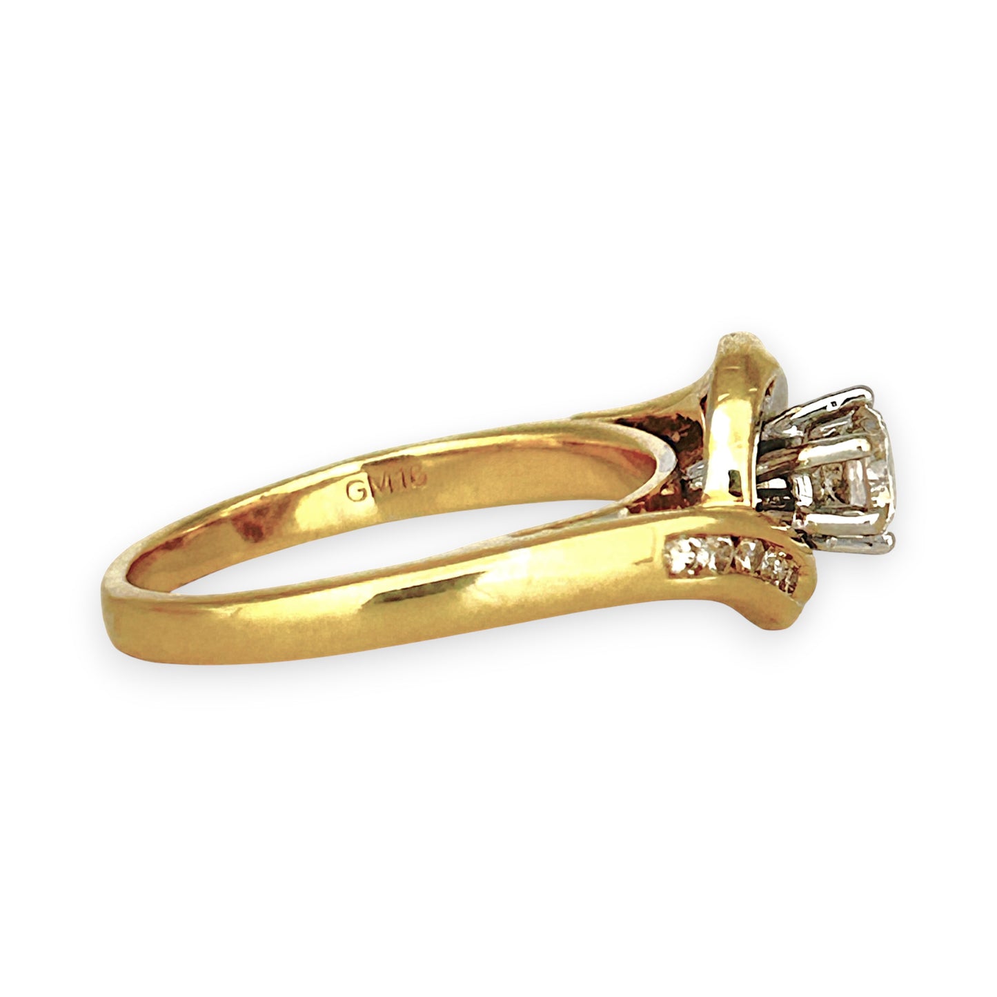 GOLD DEAL | FLASH SALE 18ct (18K) Gold Elegant Solitaire Diamond 0.39ct Ring Valuation $3,550