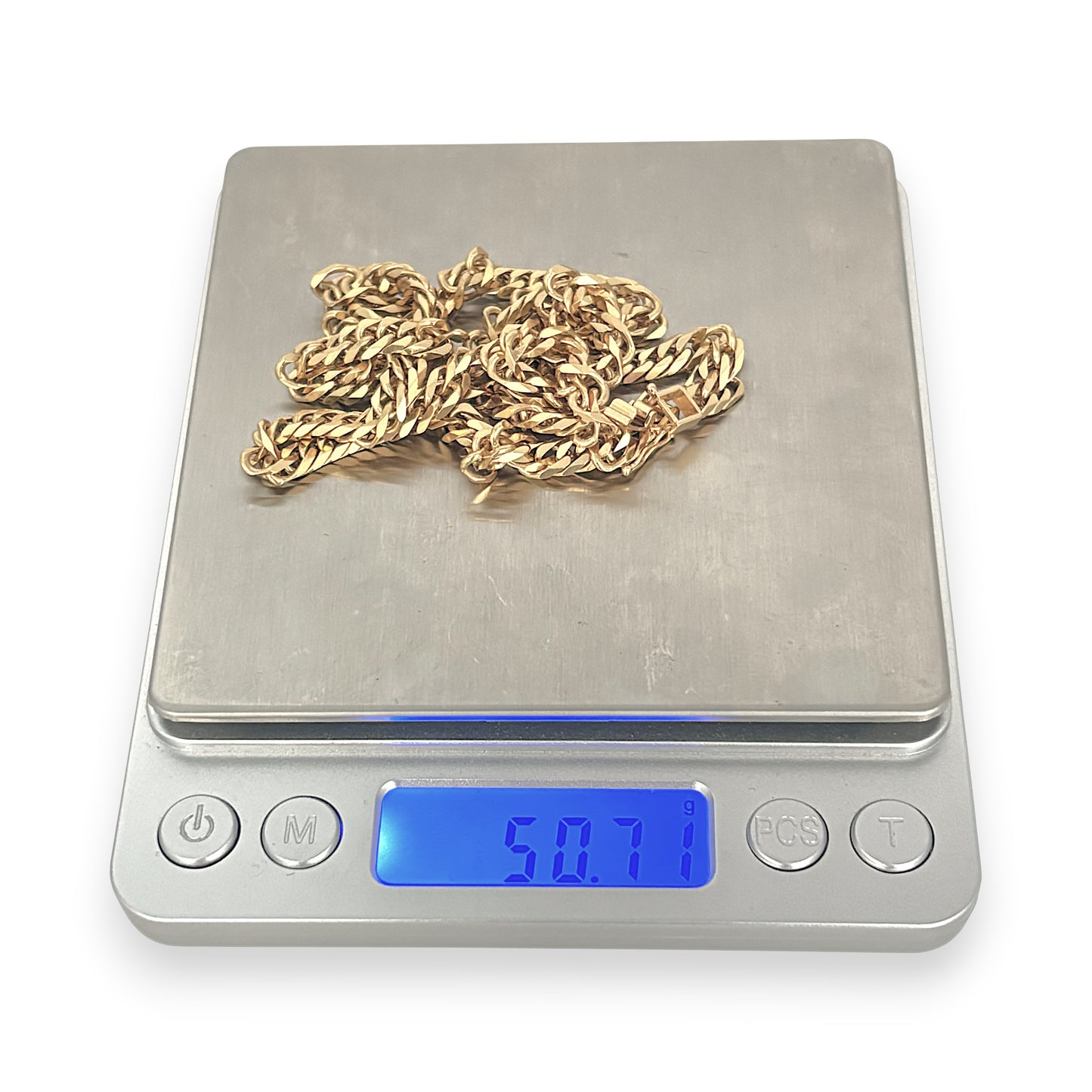 NZGD | 18ct Gold Sculpted Era Cuban Chain-Refurbished