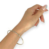 NZGD | 9ct Gold Pure Line Slim Bangle 65.1mm
