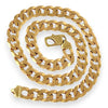 NZGD | 9ct Gold Imperial Grandeur Chain 55cm