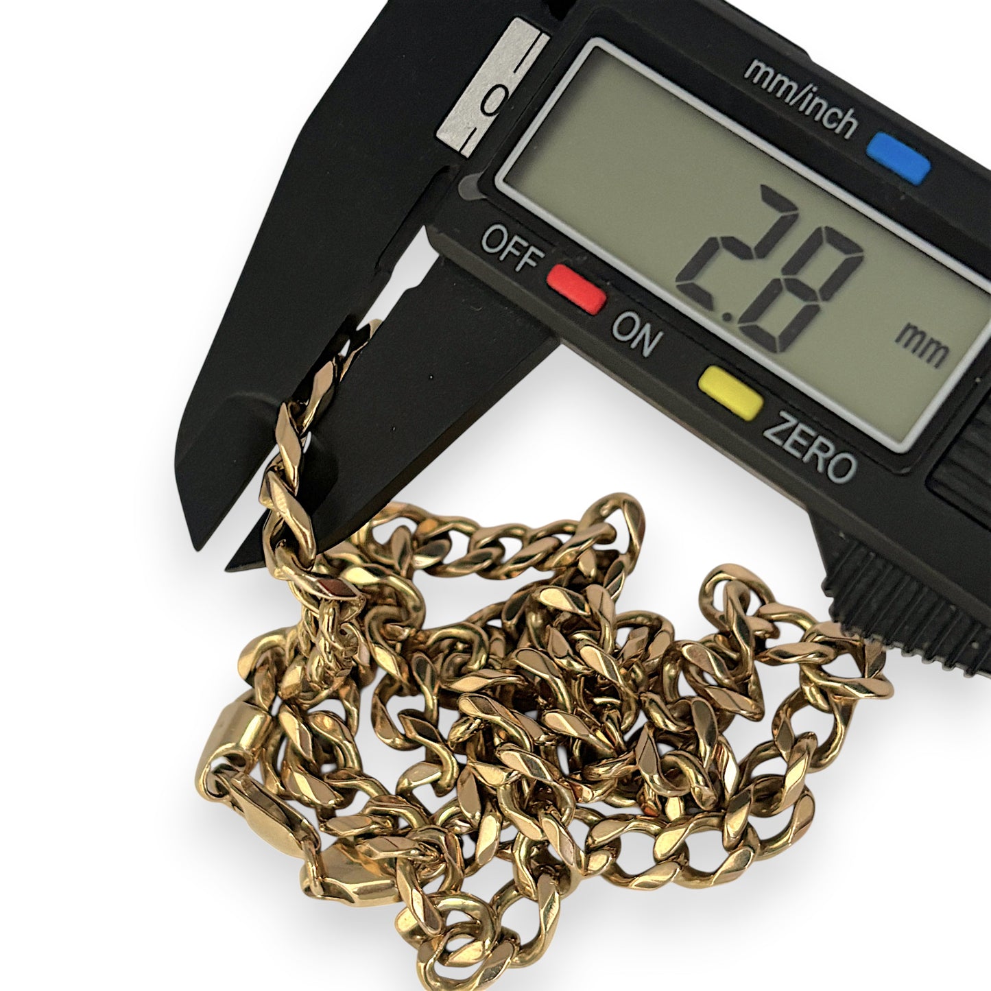 NZGD | 9ct Gold Eternal Monarch Curb Chain 60cm