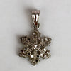 NZGD | 9ct White Gold Frostborne Snowflake Pendan
