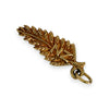 NZGD | 9ct Gold Golden Silver‑Fern Spirit Charm \ Pendant