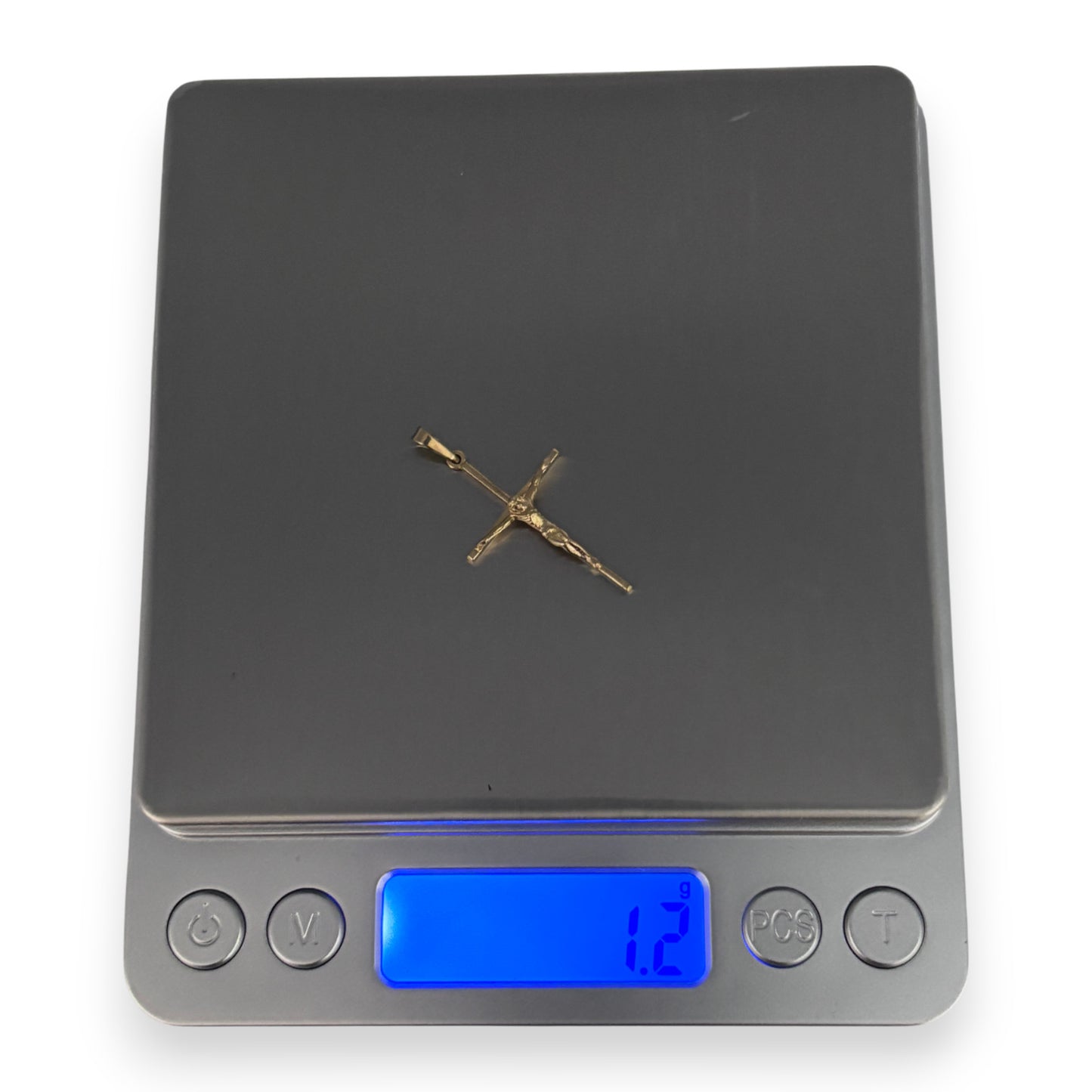GOLD DEAL | 9ct Gold Crucifix Cross Sleek Pendant