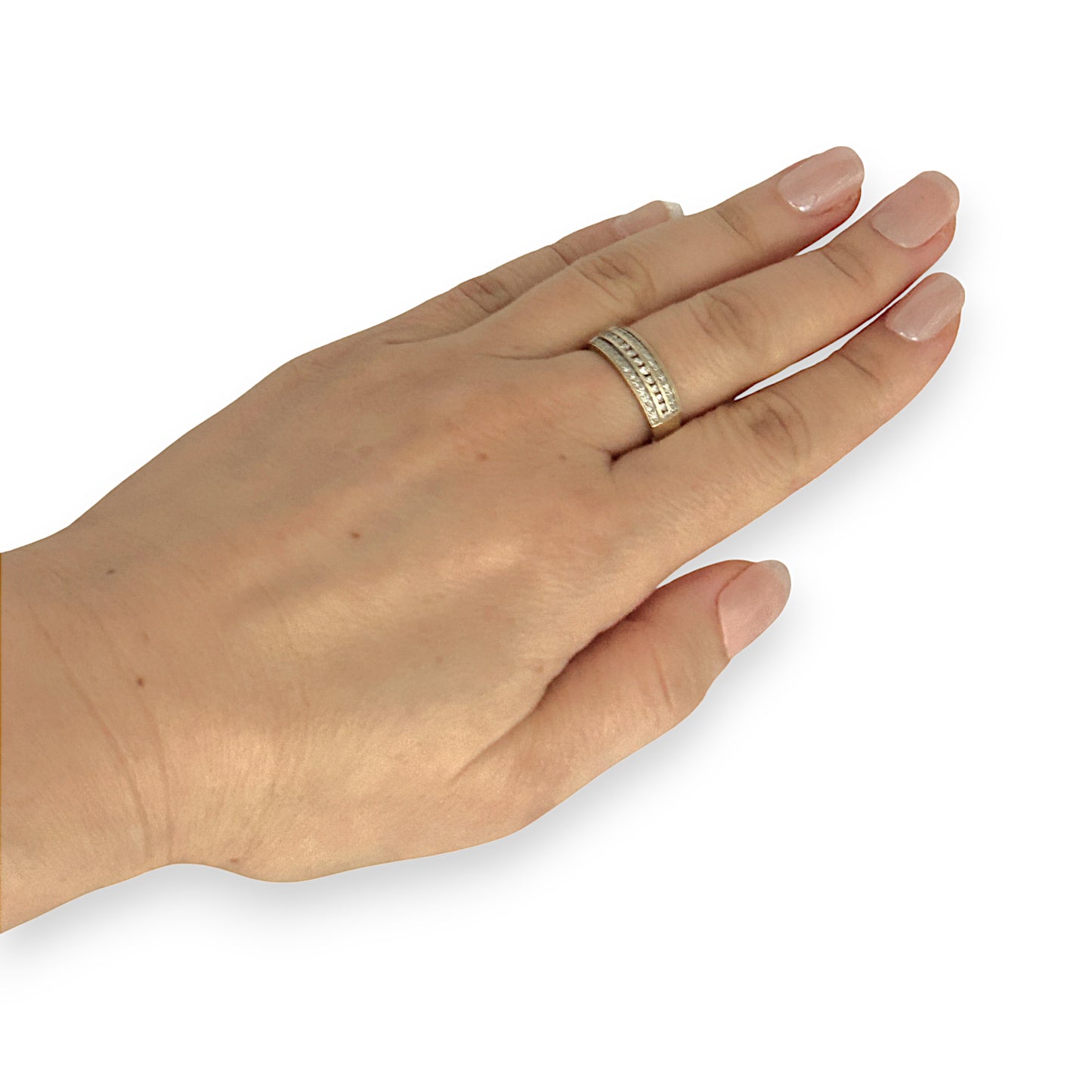 GOLD DEAL | FLASH SALE 9ct (9K) Gold Shimmering Diamond Ring TDW 0.27ct Ring Valuation $1,275