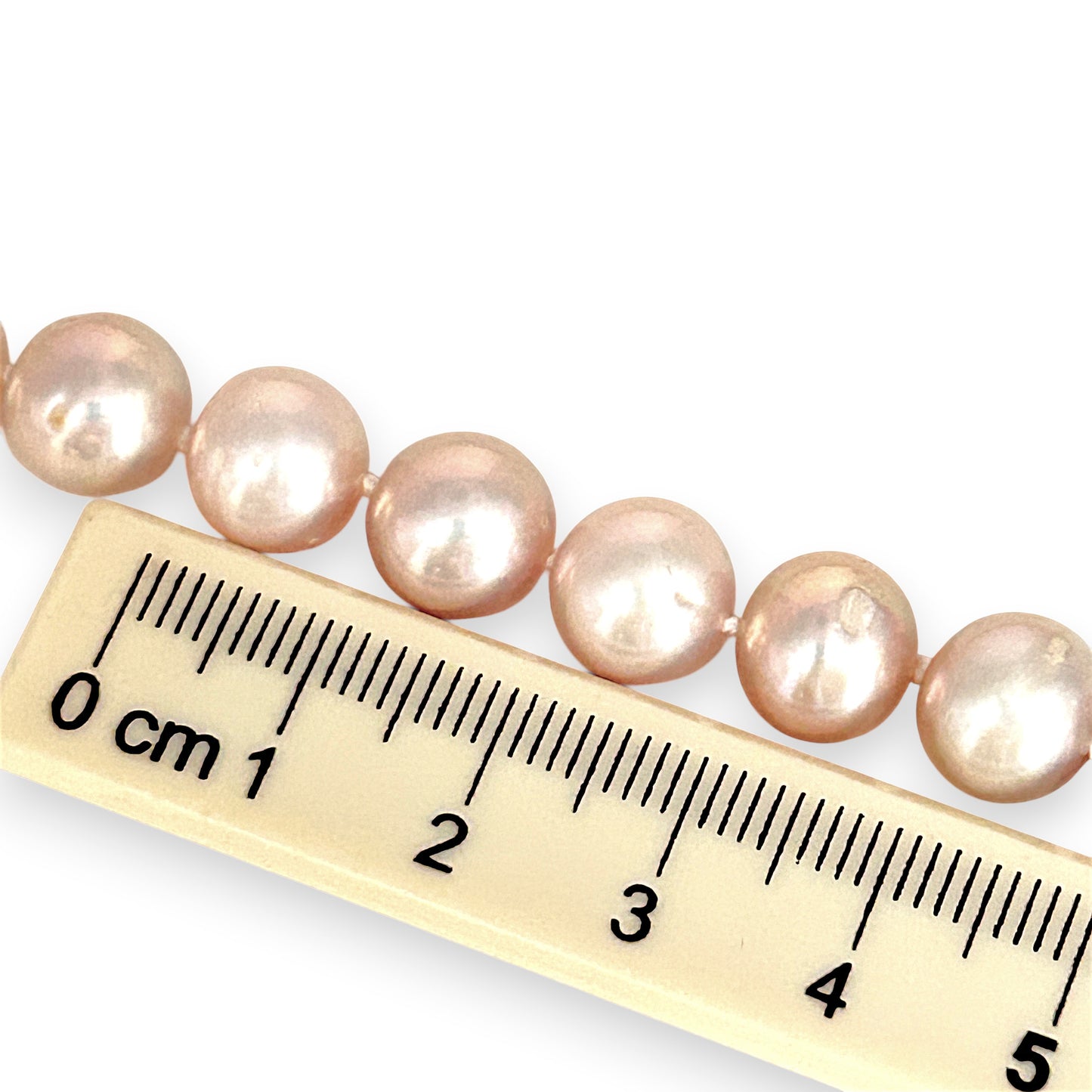 BRAND NEW | Fresh Water Pearl Necklace - Rosé Mist