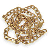 NZGD | MHJ 10ct 10(kt) Gold Flat Curb Link 63cm Chain NZ