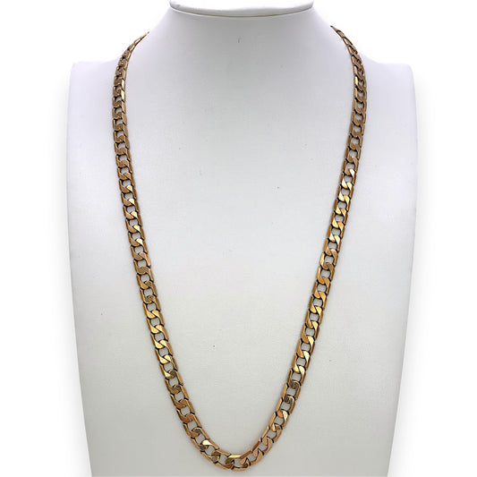 NZGD | 9ct Gold Imperial Curb Chain 62cm