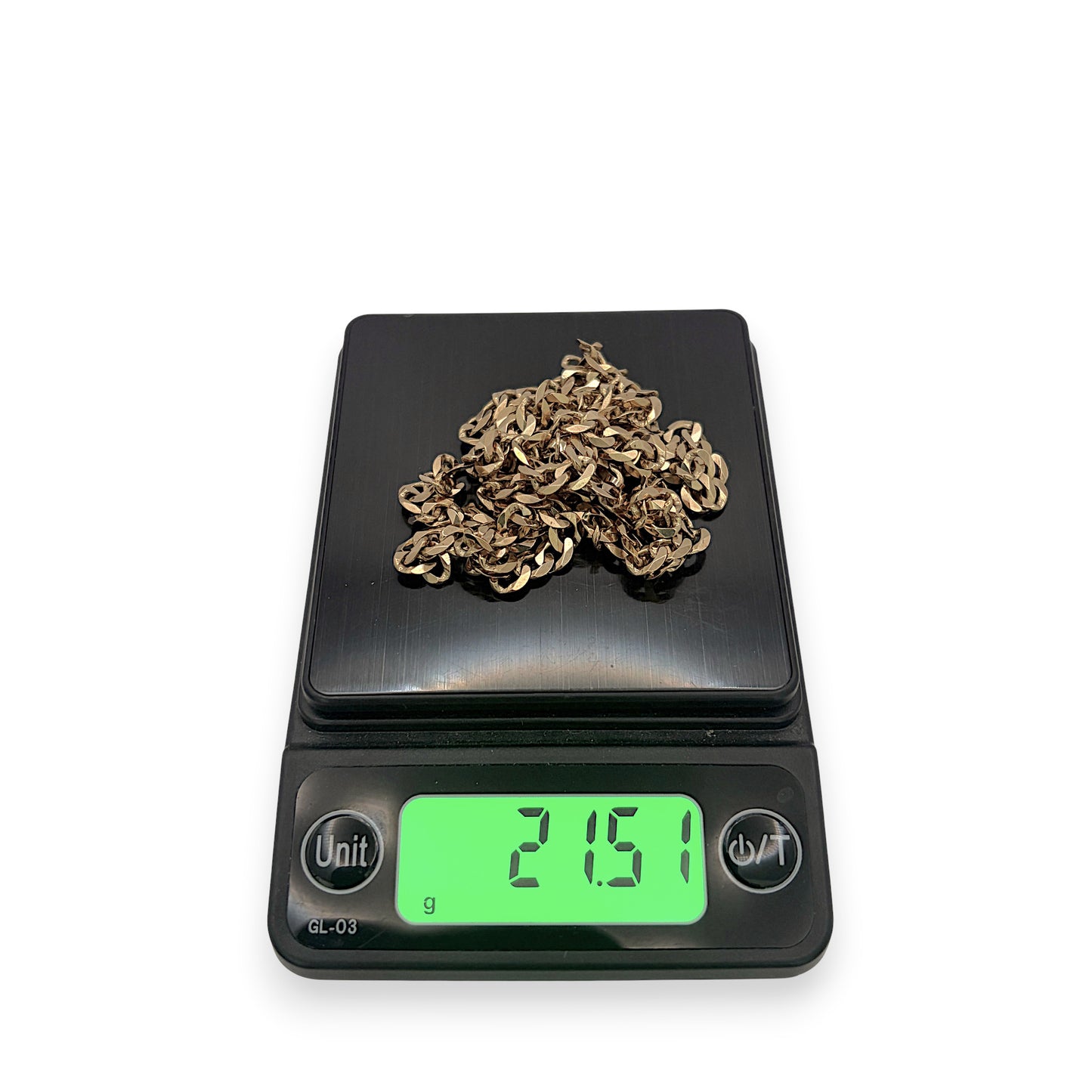 NZGD | 9ct Gold Classic Italian Curb Chain 71 cm