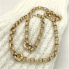 NZGD | 9ct Gold Sovereign Belcher Chain & Bracelet Set Valuation $15,700