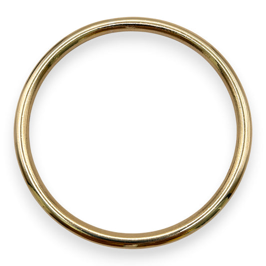 NZGD | 9ct Gold Bangle Halo Crest Gold Bangle 65.2mm