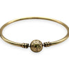 NZGD | 14ct Gold Pandora Moments Bangle 19CM