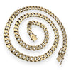 NZGD | 18ct Gold Prestige Round‑Edge Cuban Chain 58.02g