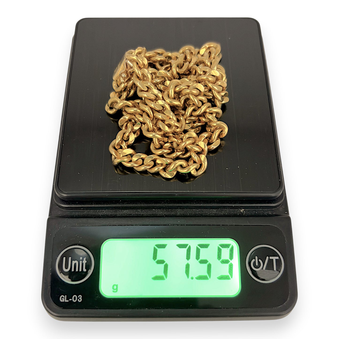 NZGD | 18ct Gold Dominion Cuban Link Chain 53 cm