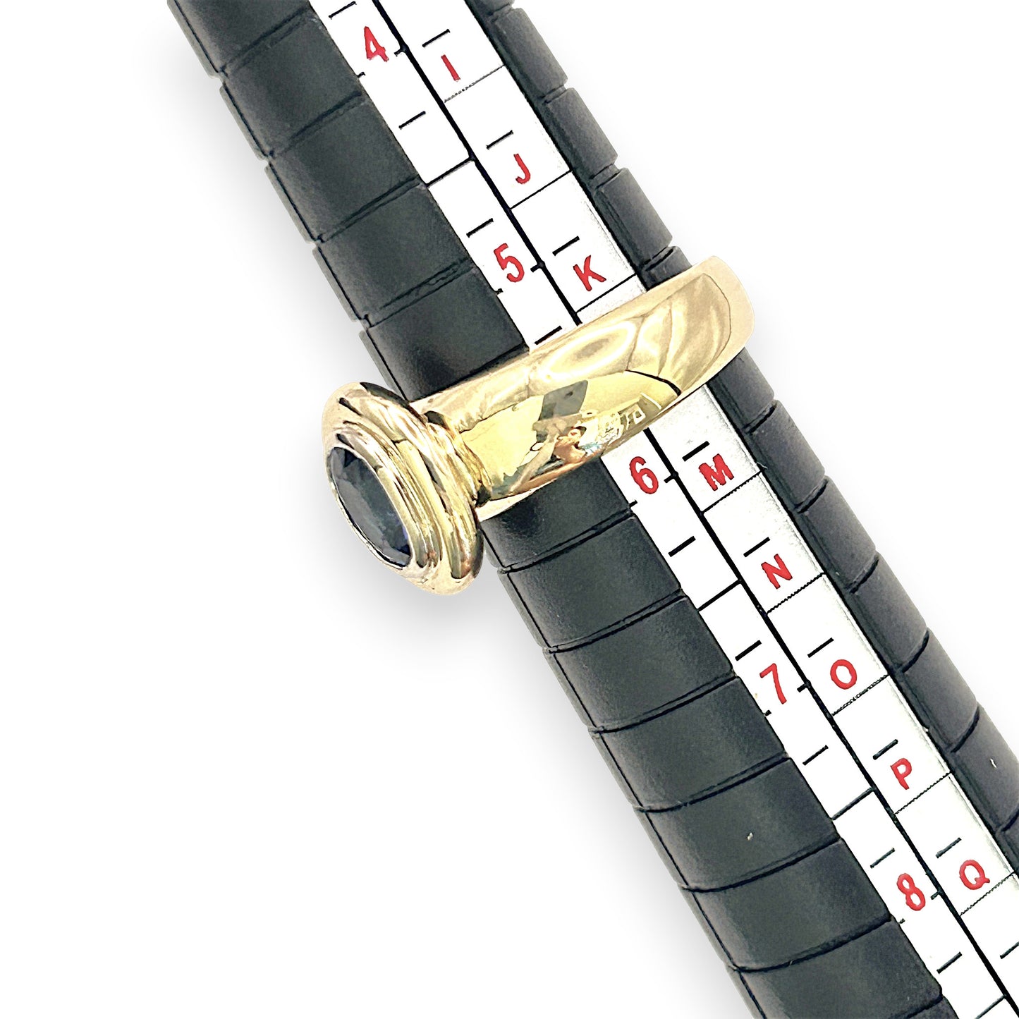 NZGD | 18ct Gold Vintage Midnight Crest Ring Valuation $8,400