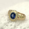 NZGD | 18ct Gold Vintage Midnight Crest Ring Valuation $8,400