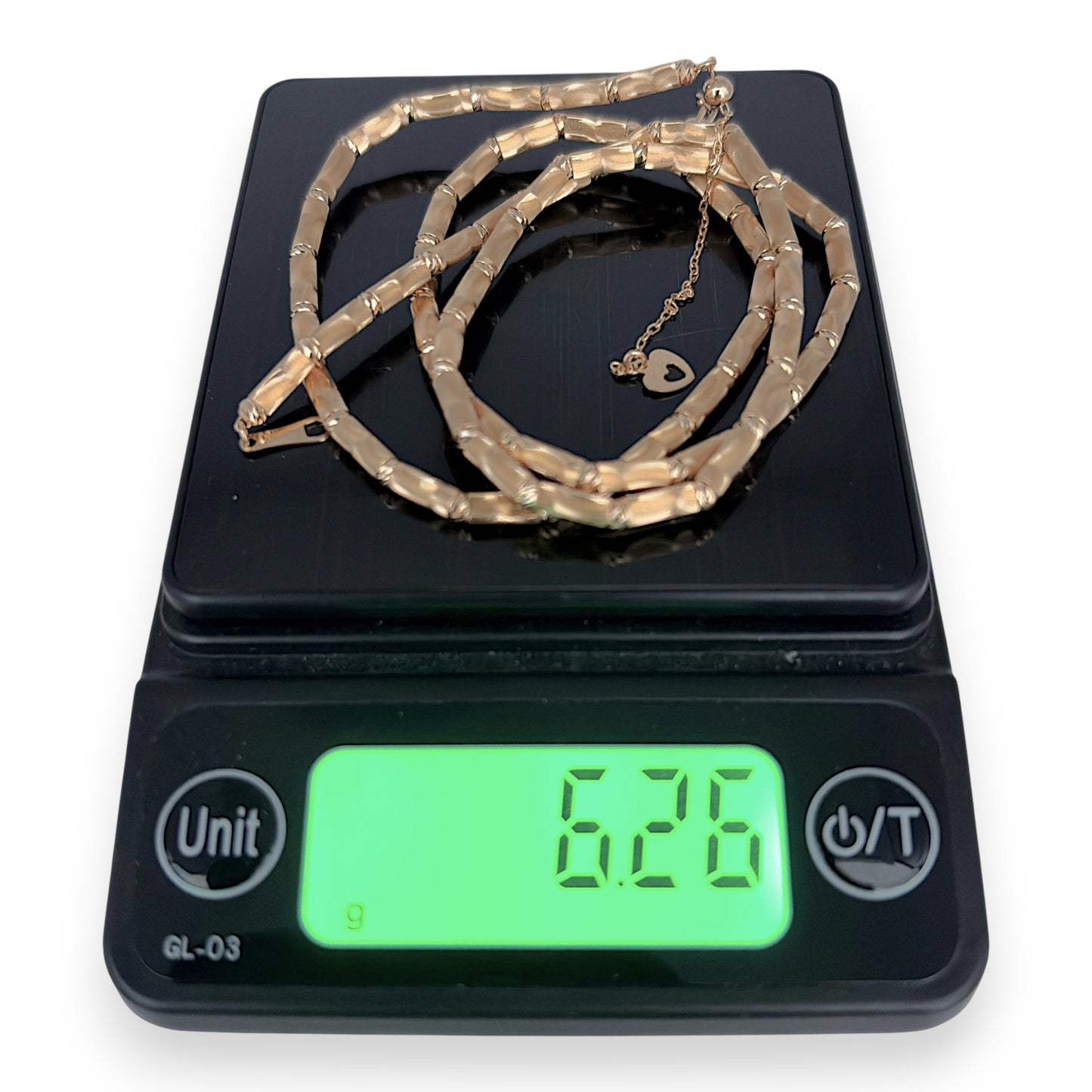 NZGD | 18ct Gold Zen Bamboo Chain 45 - 50cm
