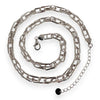 NZGD | 18ct White Gold Luxe Double Paperlink Chain 38-43cm
