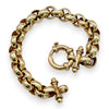 NZGD | 10ct Gold Vintage Bar Accent Bracelet Valuation $13,350