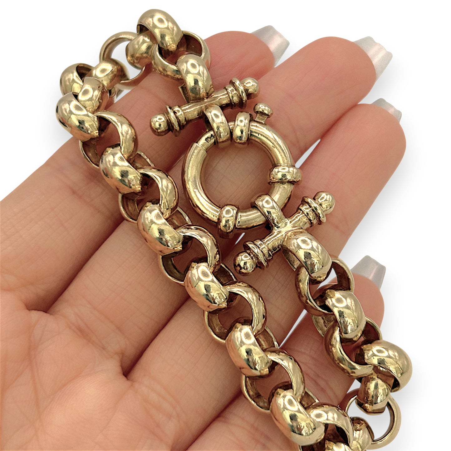 NZGD | 10ct Gold Vintage Bar Accent Bracelet Valuation $13,350