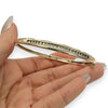 NZGD | 9ct Gold Auric Diamond Oval Bangle Valuation $5,000