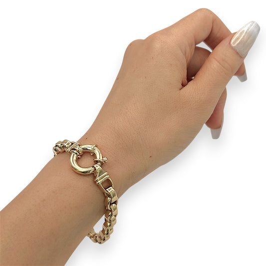 NZGD | 9ct Gold Imperial Belcher Bracelet Valuation $10,800