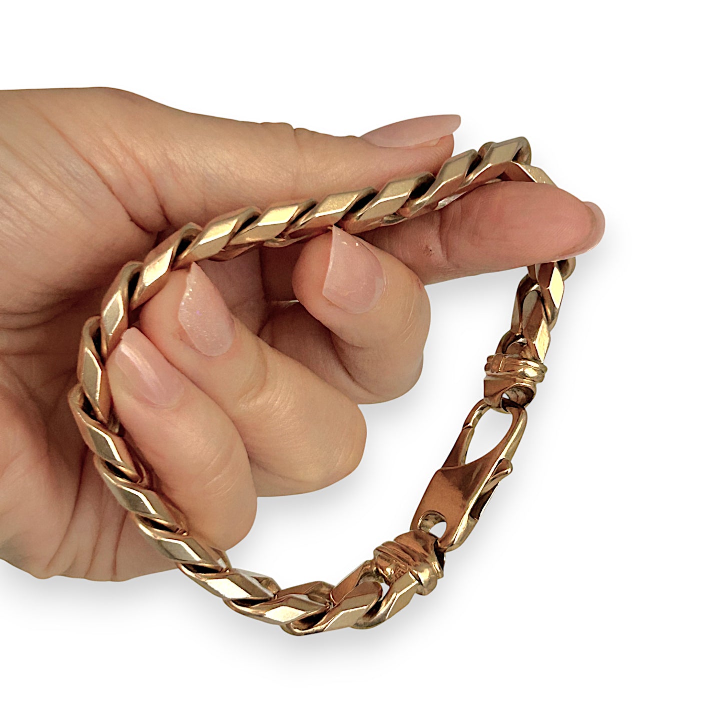 GOLD DEAL | FLASH SALE 9ct (9K) Gold Curb Link Massive 88.61g Bracelet