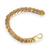 GOLD DEAL | 9ct Gold Curb Link Massive 88.49g Refurbished Bracelet Valuation $19,600