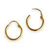 GOLD DEAL | 22K Gold Soft Round Hoop Earrings