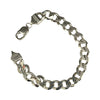 SILVER DEAL | MHJ Sterling Silver Curb Link Bracelet Length 20cm