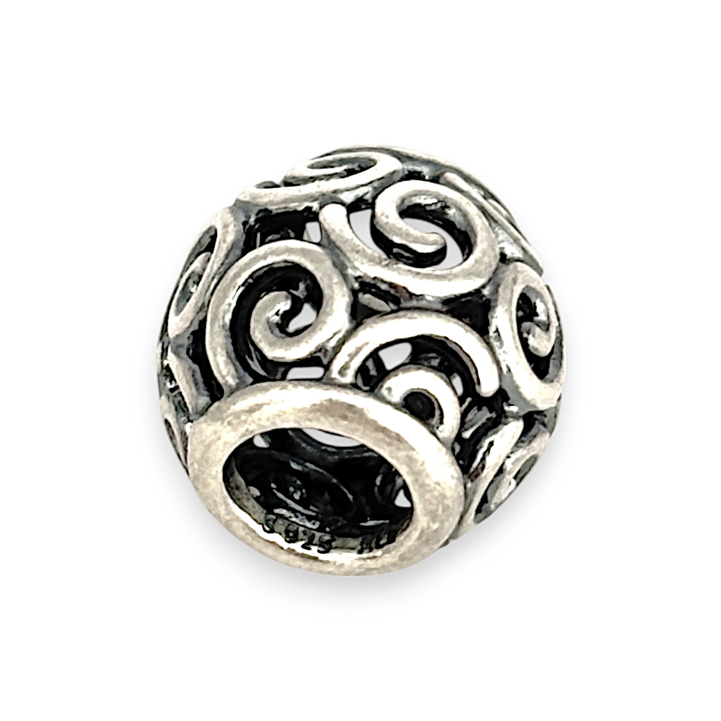 SILVER DEAL | Pandora Sterling Silver Charm - Openwork Swirl