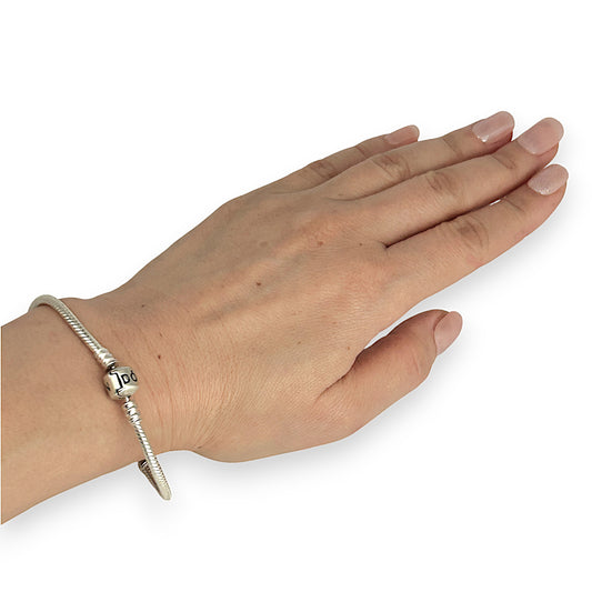 SILVER DEAL | Pandora Moments Snake Chain Bracelet Size 21