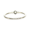 SILVER DEAL | Pandora Moments Bangle - Unique As You are, Size 19
