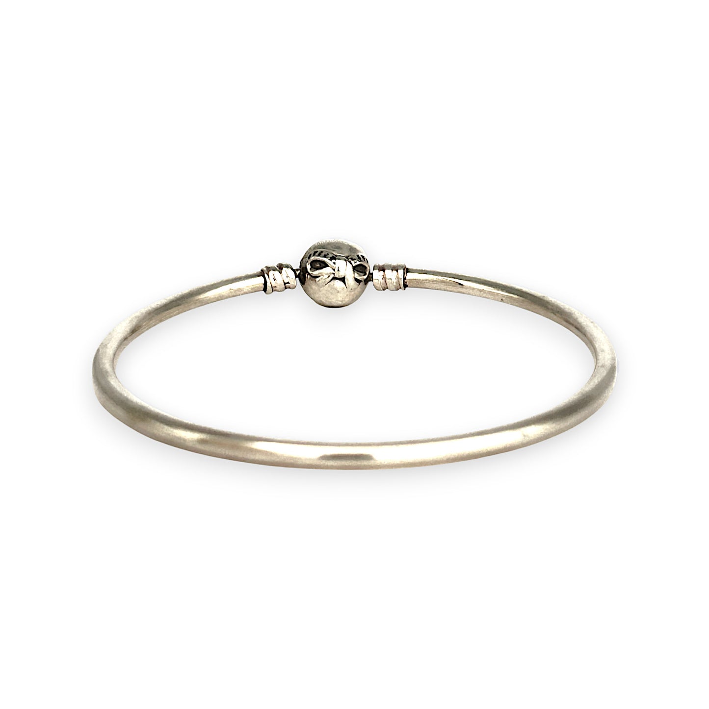 SILVER DEAL | Pandora Bangle - Bow Clasp, Size 20