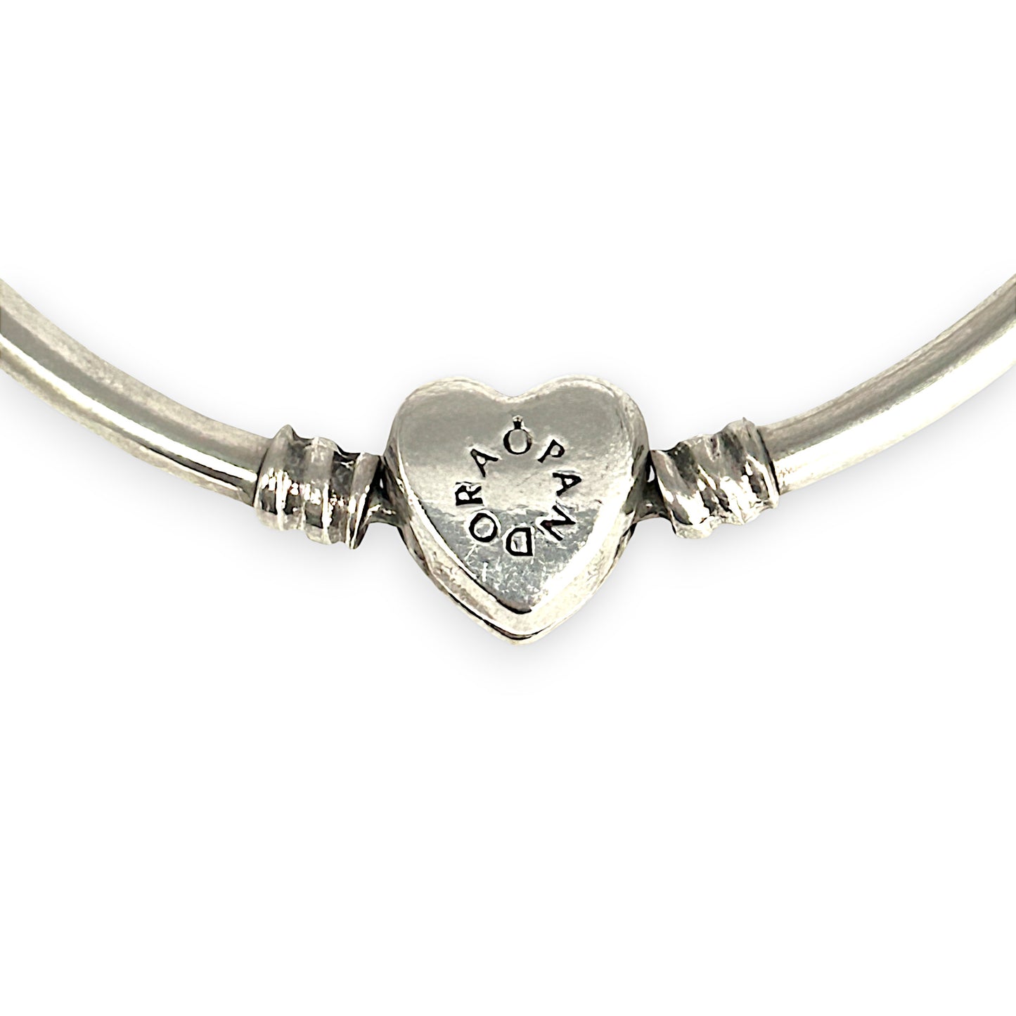 SILVER DEAL | Pandora Moments Bangle - Family Forever Size 21