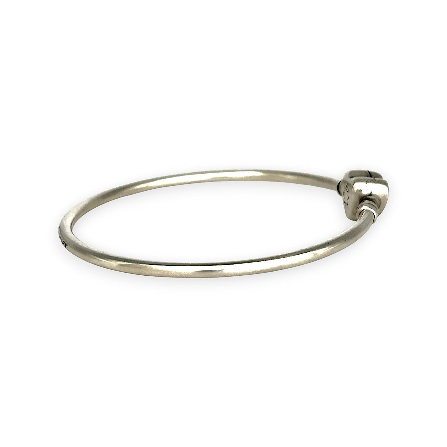 SILVER DEAL | Pandora Moments Bangle - Family Forever Size 21