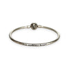 SILVER DEAL | Pandora Moments Bangle - You Melt My Heart, Size 21