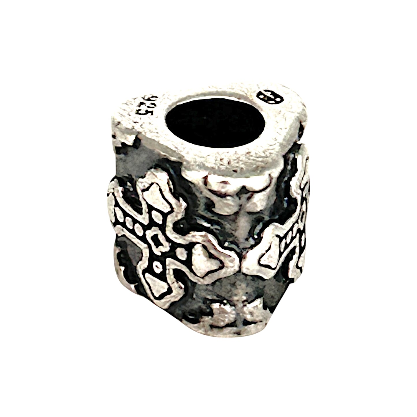 SILVER DEAL | Sterling Silver Charm - Angular Cross