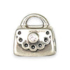 SILVER DEAL | Pandora Sterling Silver Charm - Handbag With Pink CZ