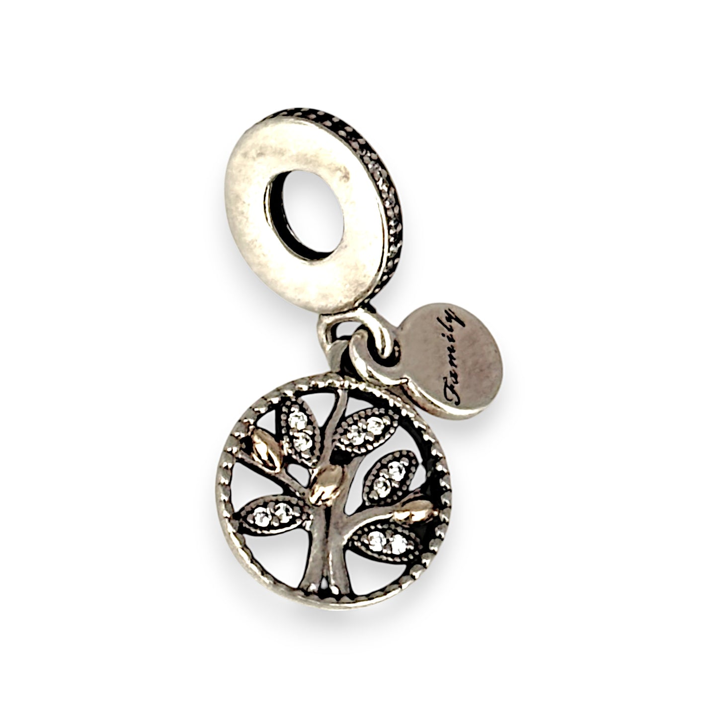 SILVER DEAL | Pandora Sterling Silver Dangle Charm - Family Tree