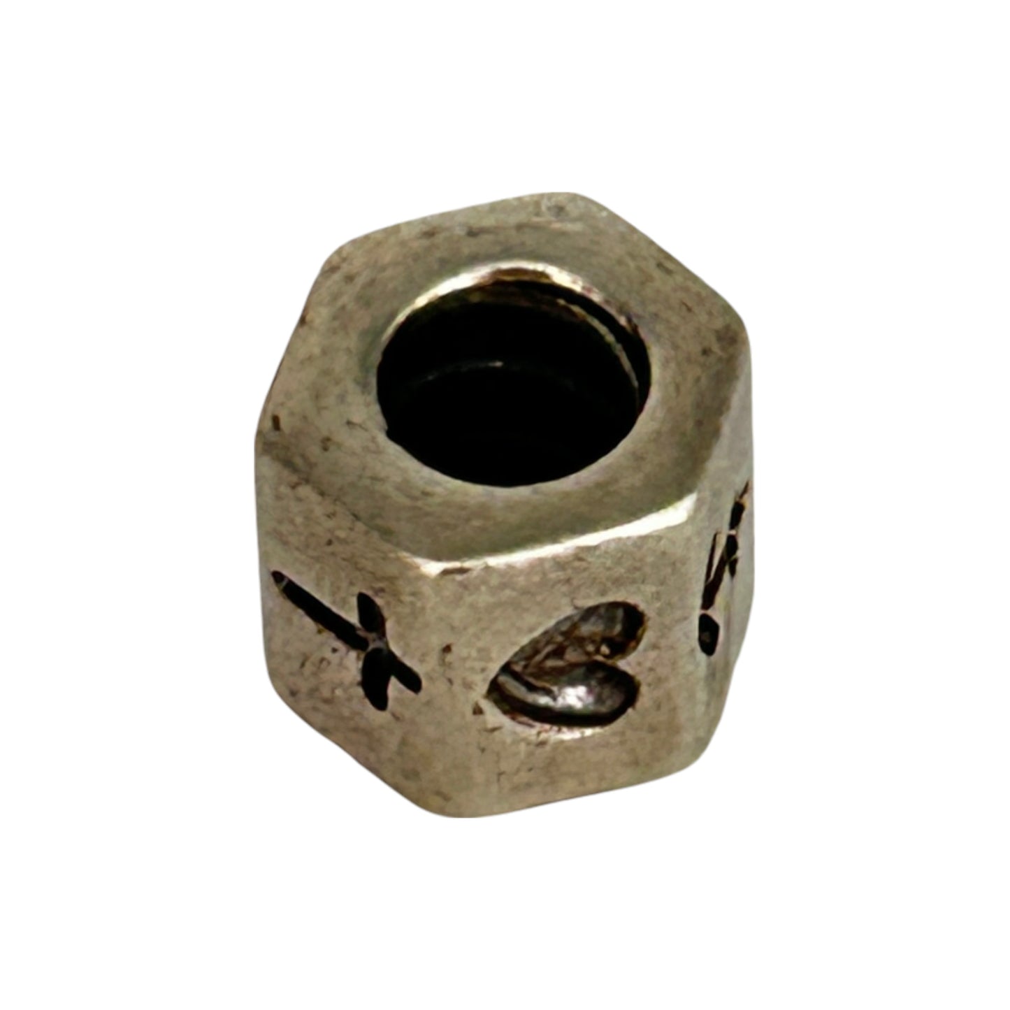 SILVER DEAL | Pandora Sterling Silver Bead Charm - Faith, Hope and Love