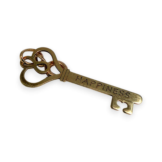 NZGD | 9ct Gold Key to Happiness Pendant