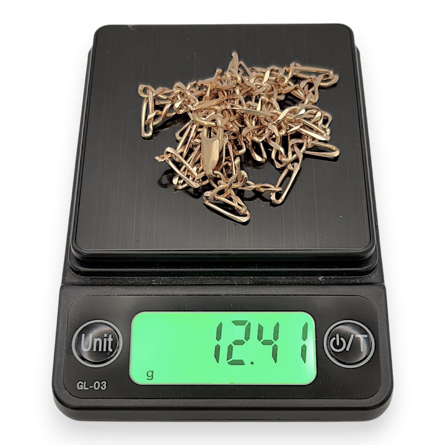 NZGD | 10ct Gold Golden Rarity 2x1 Figaro Chain 69cm