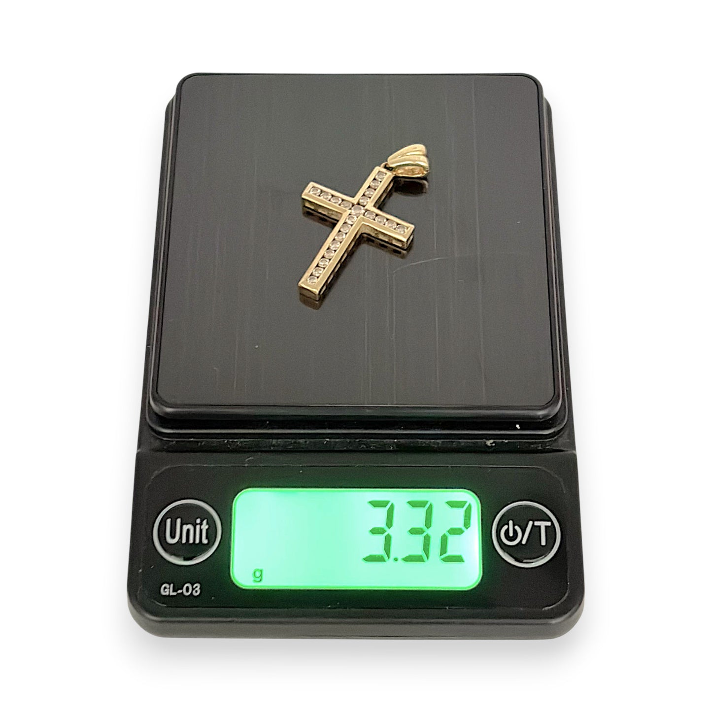 NZGD | 10ct Gold MICHAEL HILL Radiant Faith Cross 28.7mm